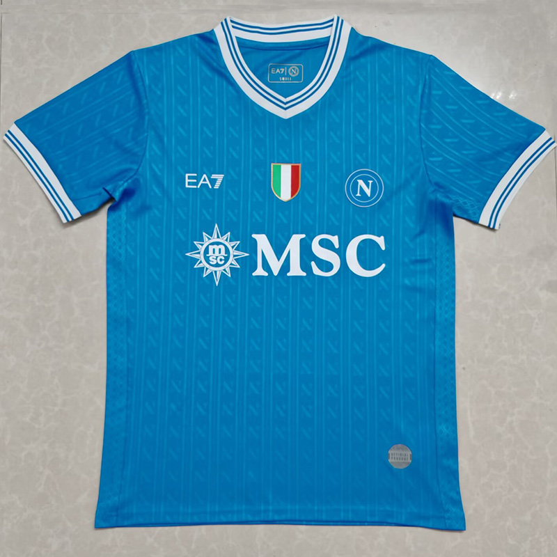 25-26 Napoli UEFA CL Home Fans Soccer Jersey (欧冠版)