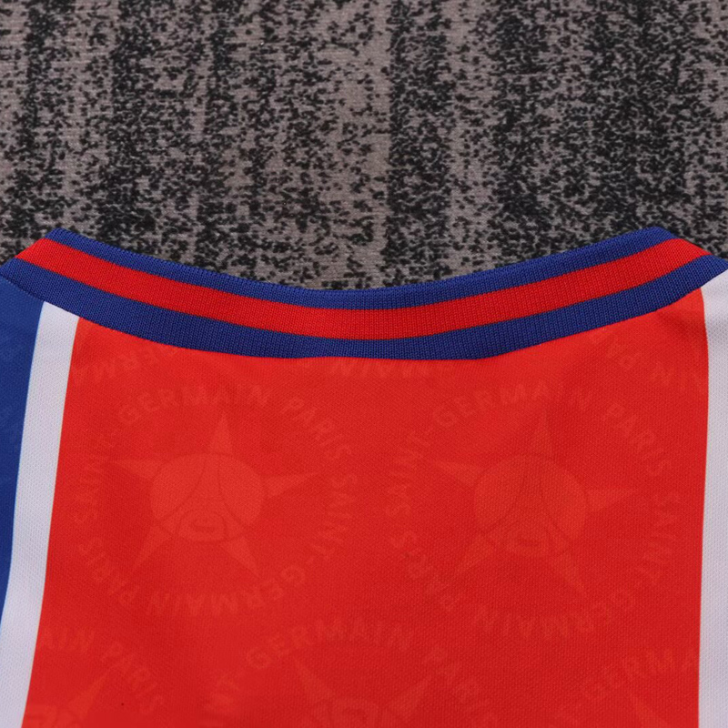 1995-1996 PSG Home Kids Retro Soccer Jersey