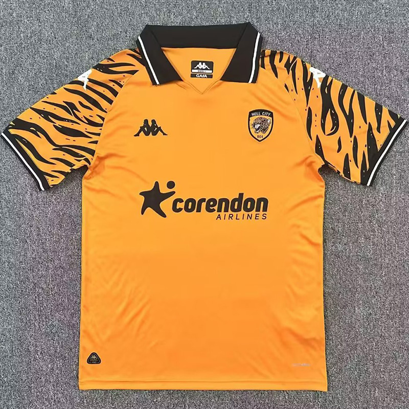 25-26 Hull City Home Fans Soccer Jersey