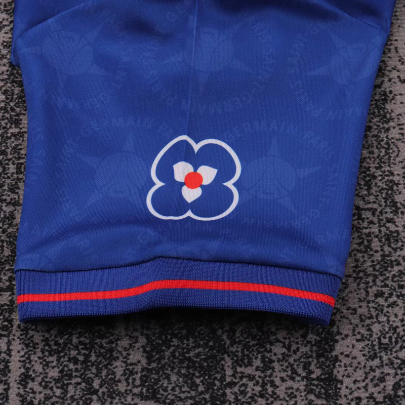 1995-1996 PSG Home Kids Retro Soccer Jersey