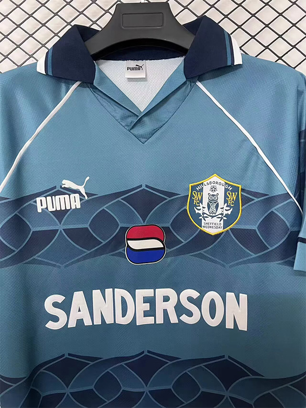 1997 Sheffield Wednesday Away Retro Soccer Jersey
