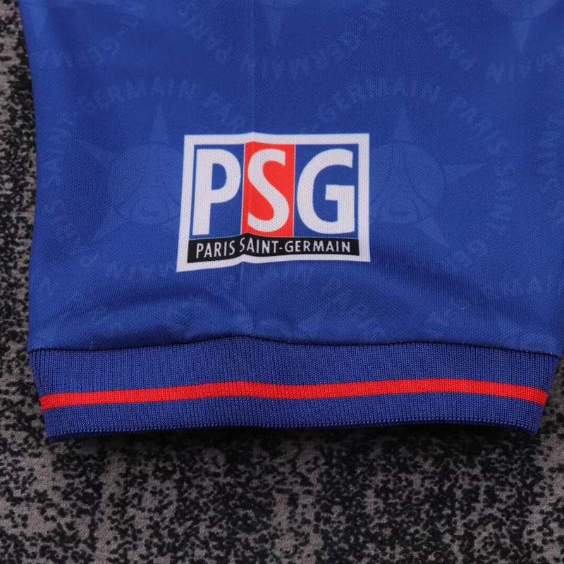 1995-1996 PSG Home Kids Retro Soccer Jersey
