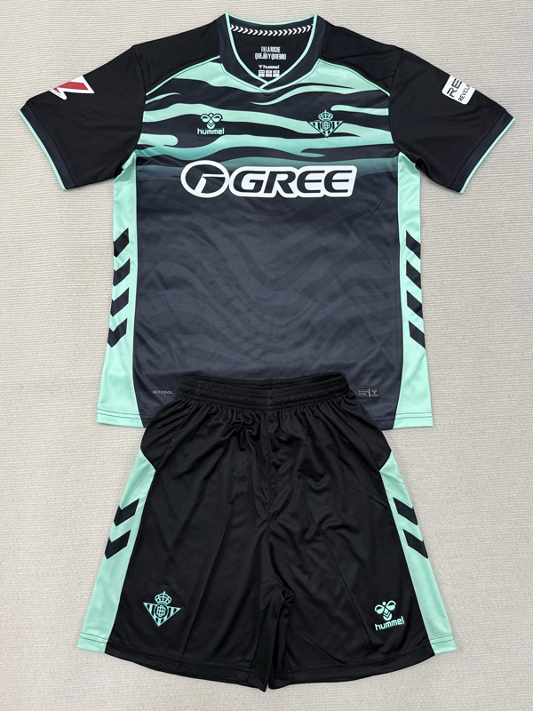 25-26 Real Betis Third Kids Soccer Jersey