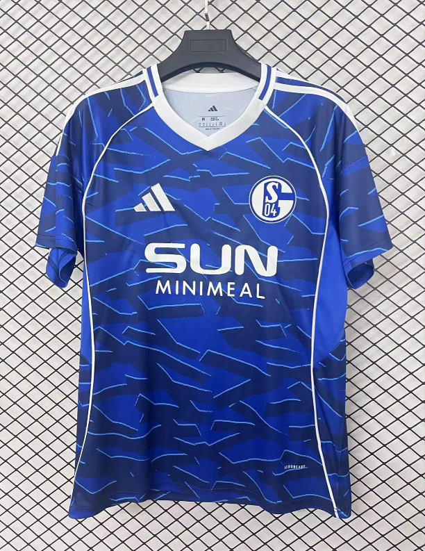 25-26 Schalke 04 Blue Special Edition Fans Soccer Jersey