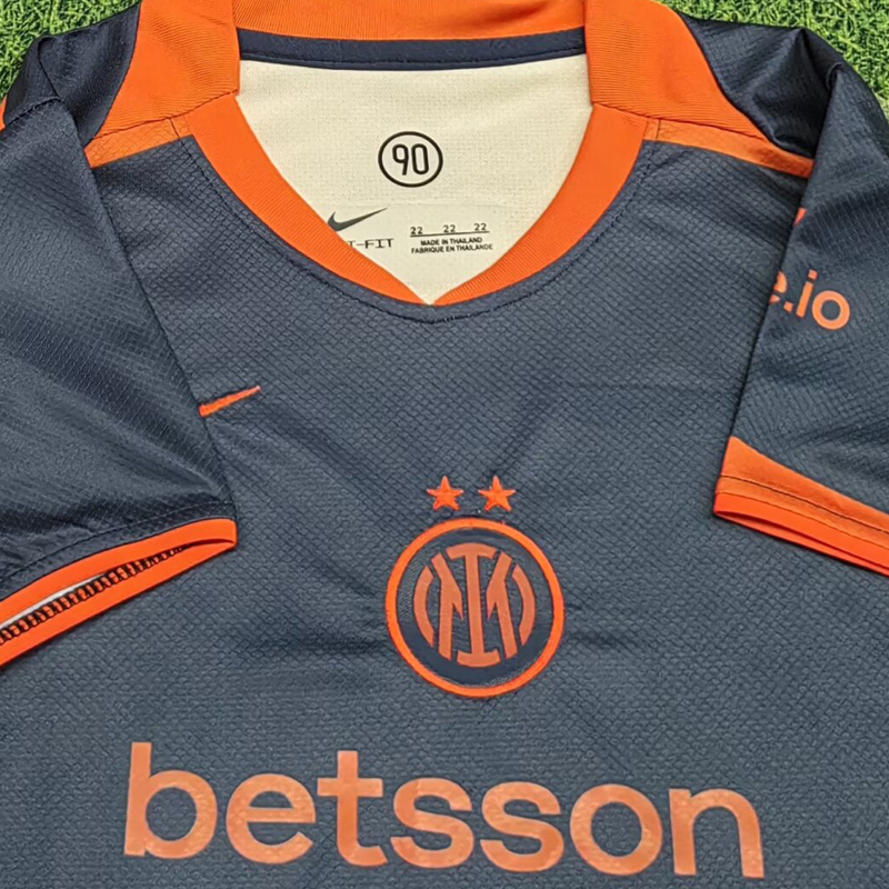 25-26 INT Third Kids Soccer Jersey (左袖/背下广告)