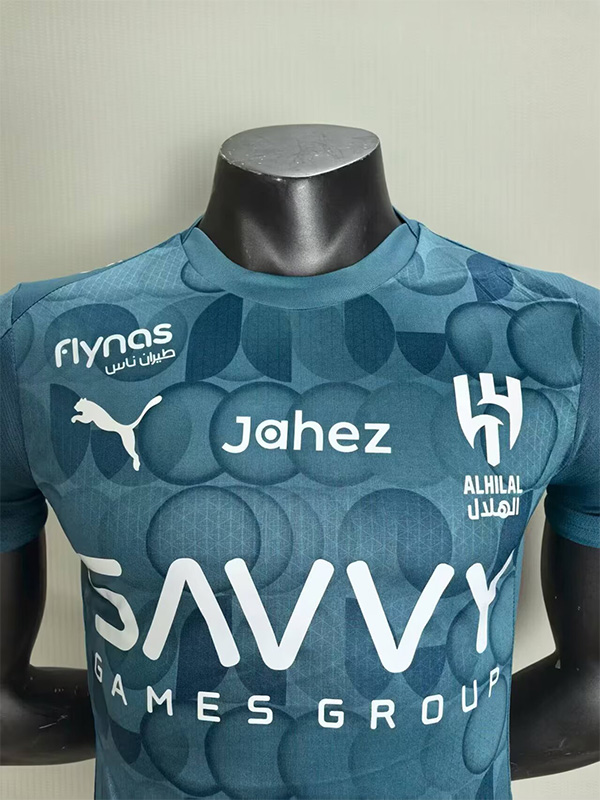 25-26 Al-Hilal Third Player Version Soccer Jersey