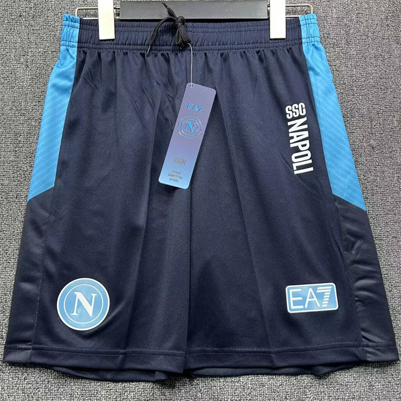 25-26 Napoli Black Blue Shorts Pants