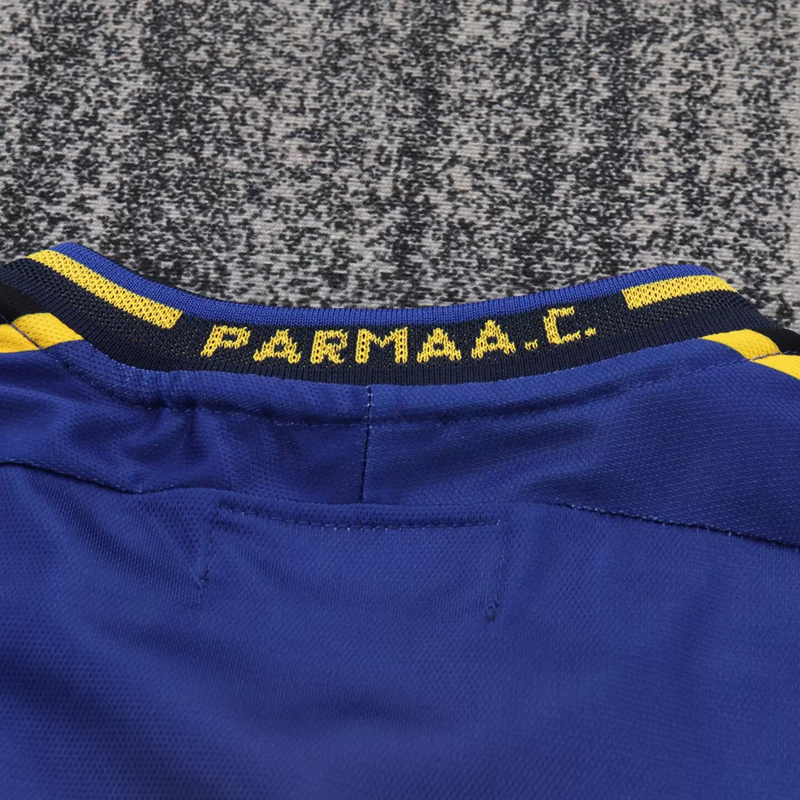 2001-2002 Parma Home Kids Retro Soccer Jersey