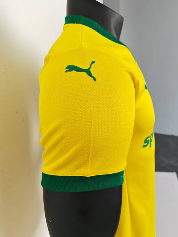 25-26 Palmeiras Yellow Third Player Version Soccer Jersey