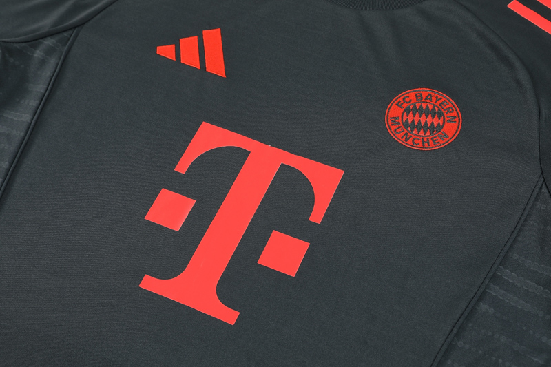 25-26 Bayern Dark gray Training Short Suit
