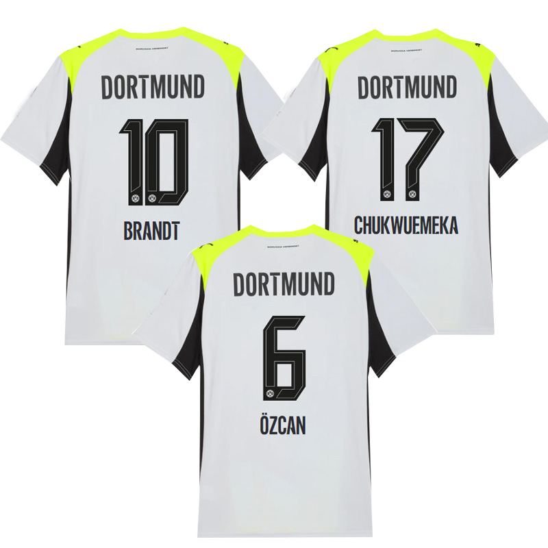 25-26 Dortmund Away Player Version Soccer Jersey
