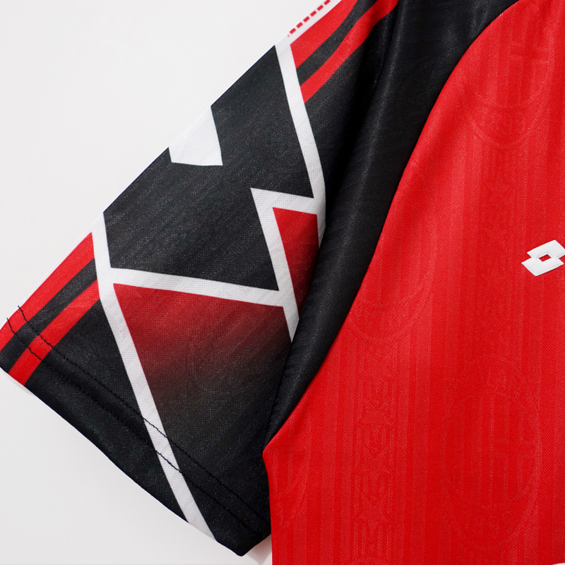 1997-1998 ACM Red Retro Soccer Jersey