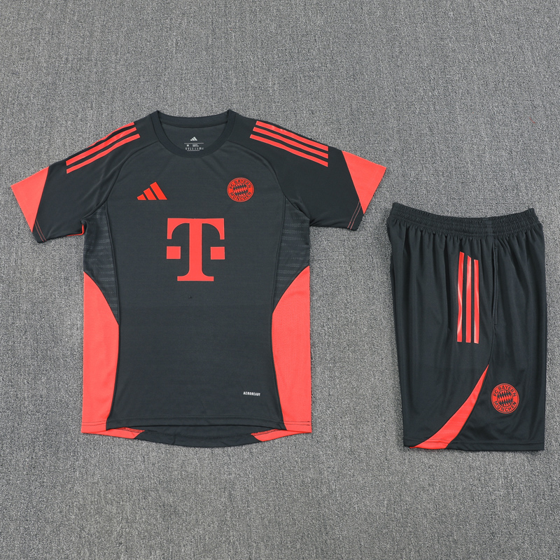 25-26 Bayern Dark gray Training Short Suit