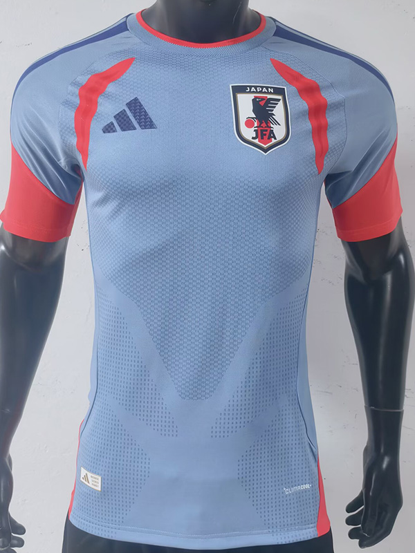25-26 Japan Grey Blue Player Version Soccer Jersey