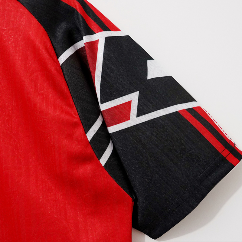 1997-1998 ACM Red Retro Soccer Jersey