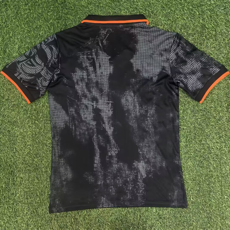 25-26 Netherlands Black Special Edition Fans Soccer Jersey