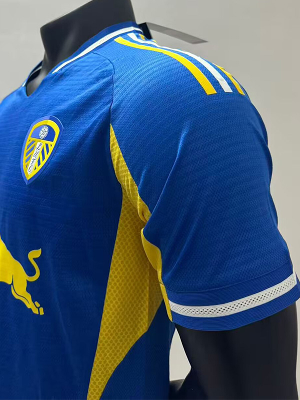 25-26 Leeds United Away Player Version Soccer Jersey