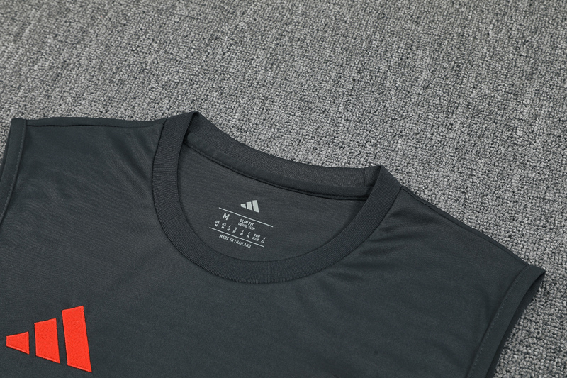 25-26 Bayern Dark gray Tank top and shorts suit