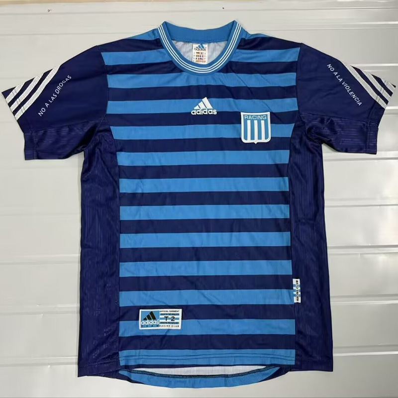 1999-2000 Racing Club Away Retro Soccer Jersey