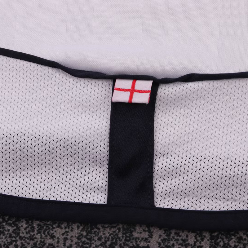 2002 England Home Kids Retro Soccer Jersey