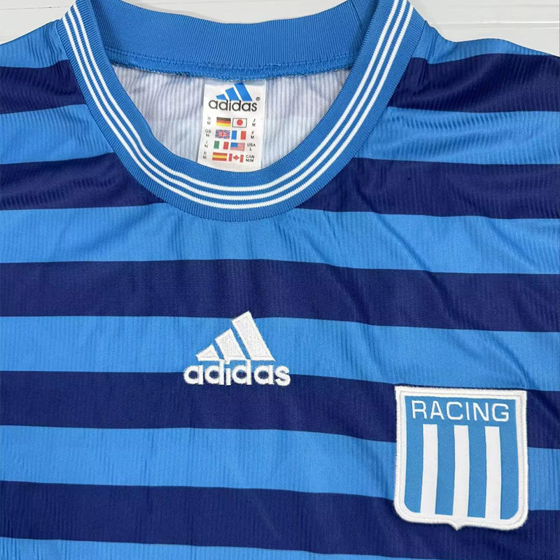 1999-2000 Racing Club Away Retro Soccer Jersey