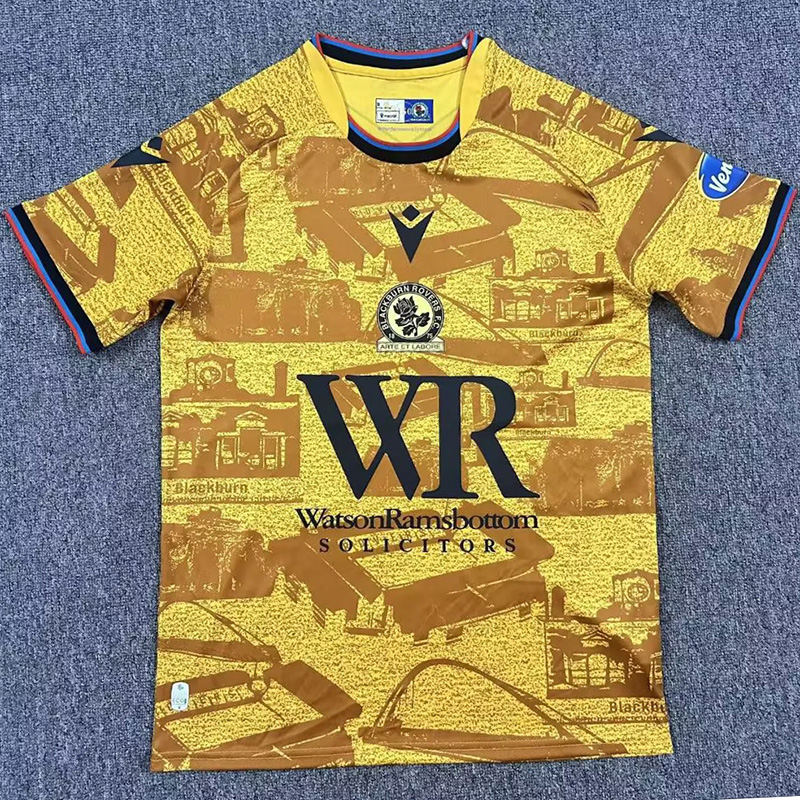 25-26 Blackburn Third Fans Soccer Jersey