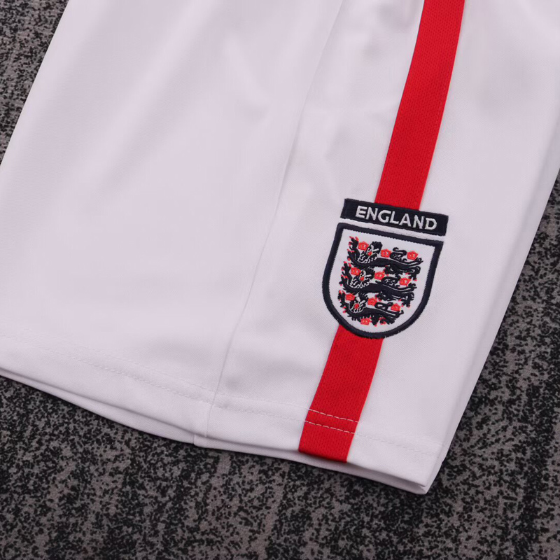 2002 England Home Kids Retro Soccer Jersey