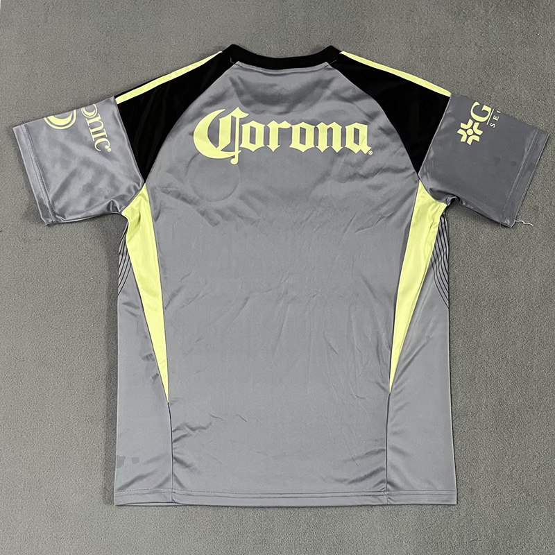 25-26 Club America Black Grey GoalKeeper Soccer Jersey