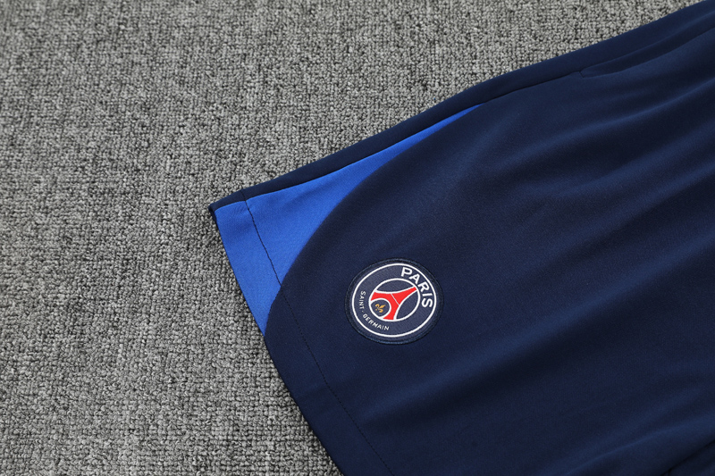 25-26 PSG Blue red Tank top and shorts suit