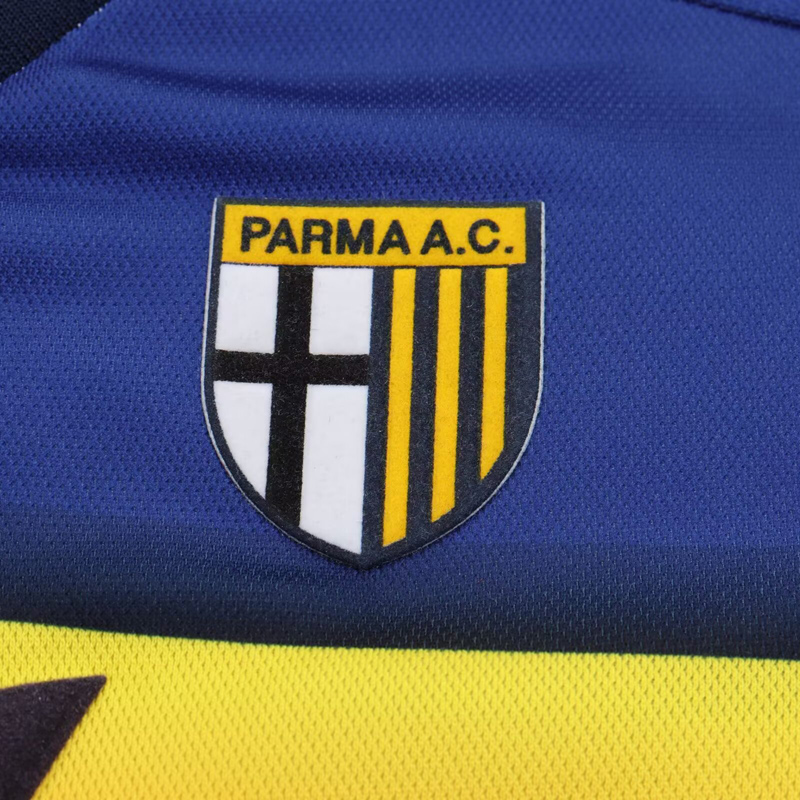 2001-2002 Parma Home Kids Retro Soccer Jersey
