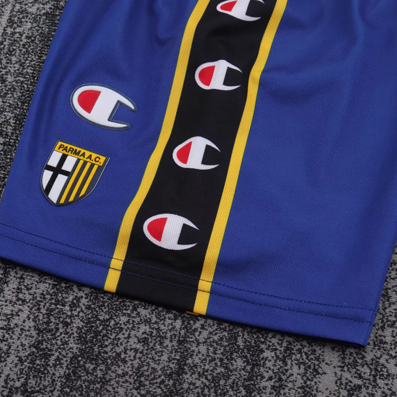 2001-2002 Parma Home Kids Retro Soccer Jersey