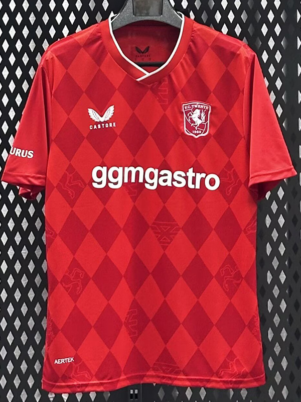25-26 Twente FC Home Fans Soccer Jersey