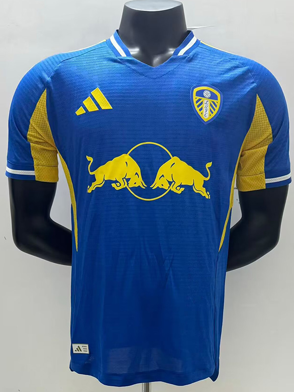 25-26 Leeds United Away Player Version Soccer Jersey