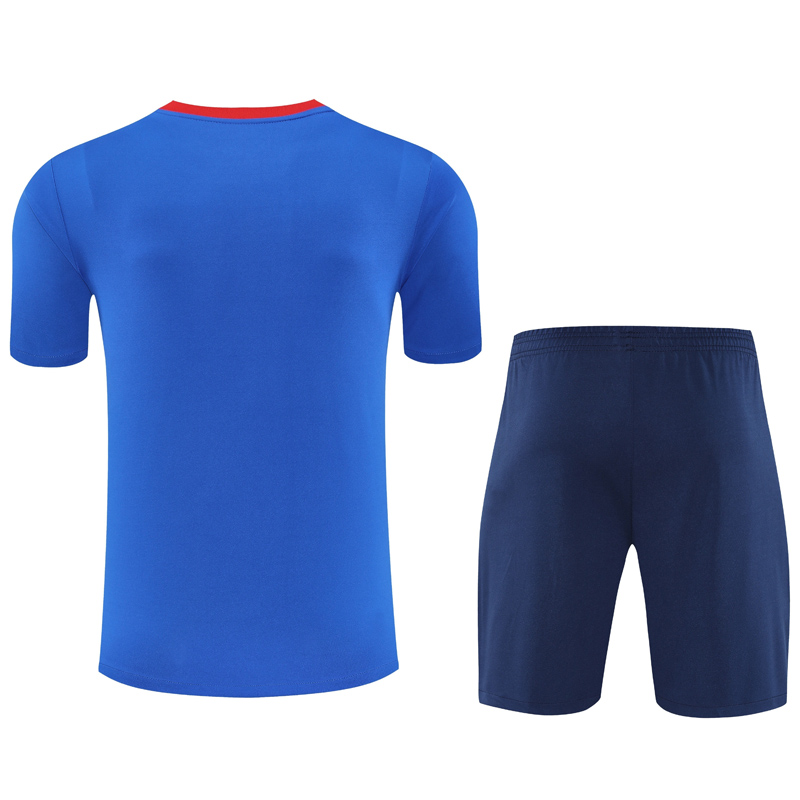 25-26 PSG Blue red Training Short Suit