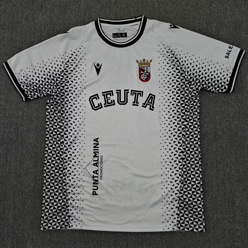 25-26 Ceuta FC Home Fans Soccer Jersey