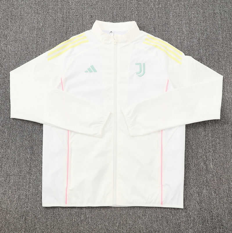 25-26 JUV White Windbreaker