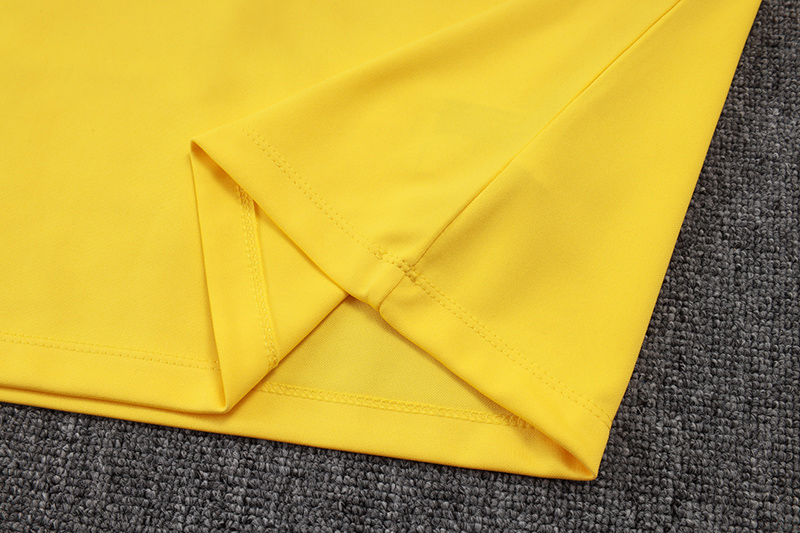 25-26 Brazil Yellow Half Pull Tracksuit (半拉链)