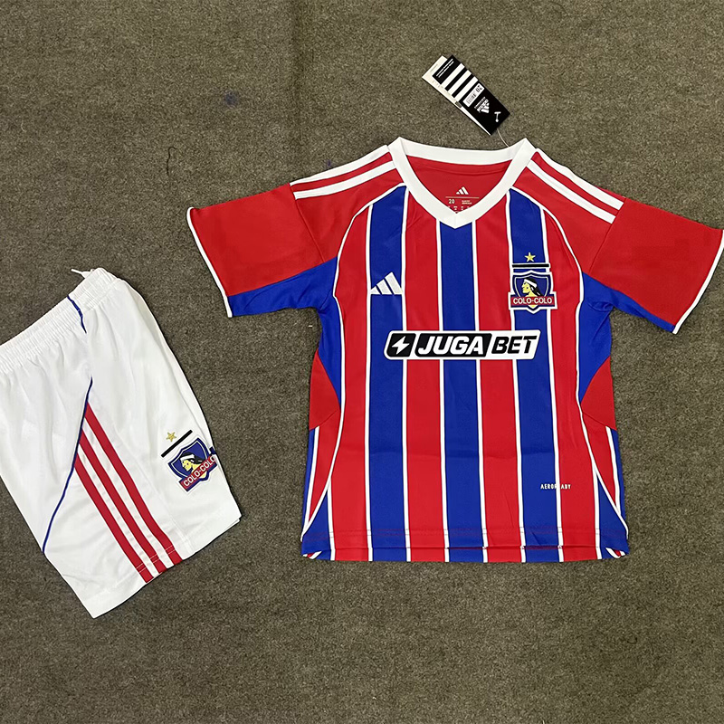 25-26 Colo-Colo Third Kids Soccer Jersey