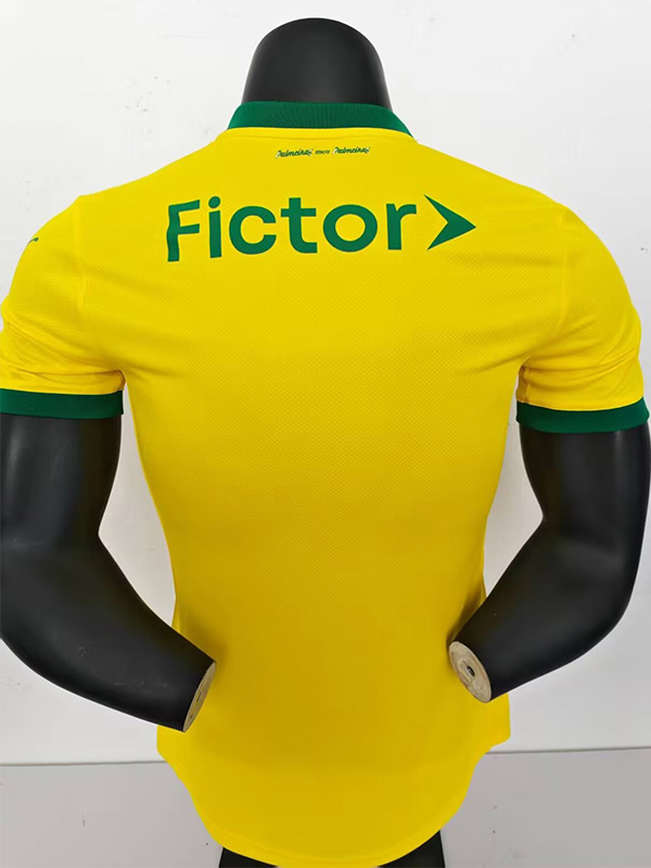 25-26 Palmeiras Yellow Third Player Version Soccer Jersey