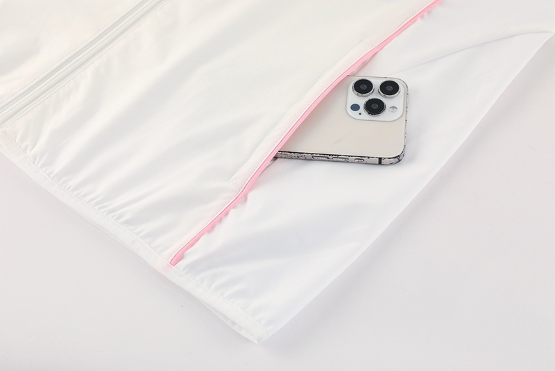 25-26 JUV White Windbreaker