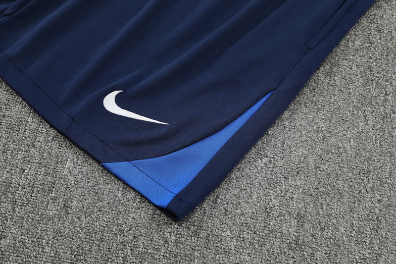 25-26 PSG Blue red Training Short Suit
