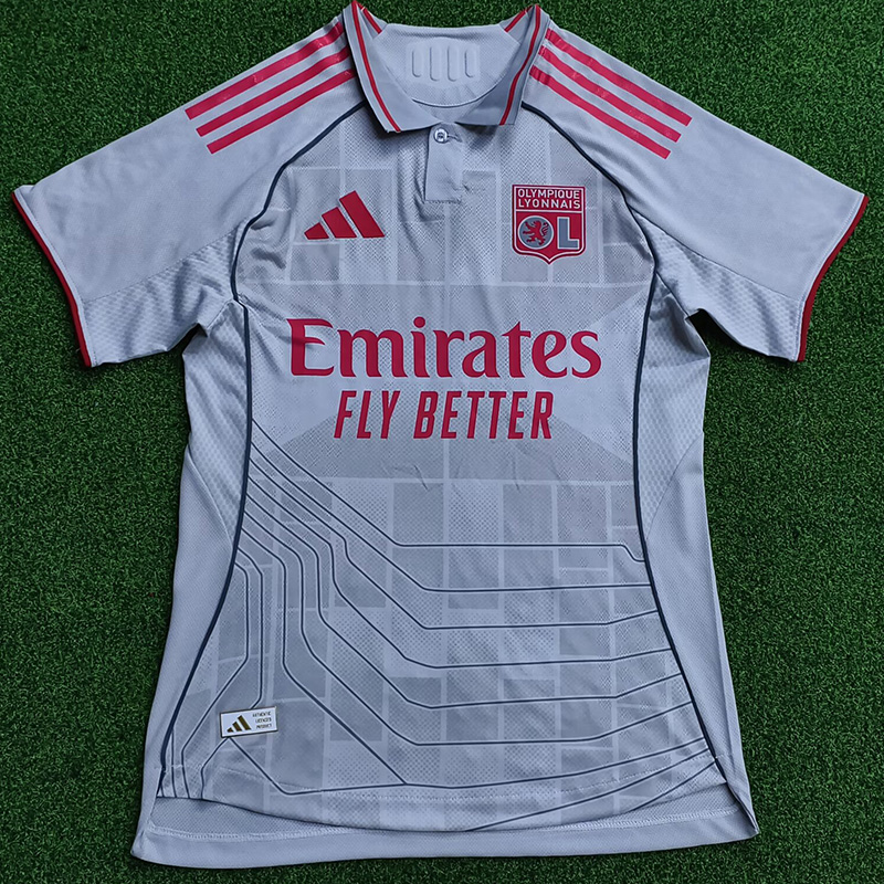 25-26 Lyon Third Player Version Soccer Jersey