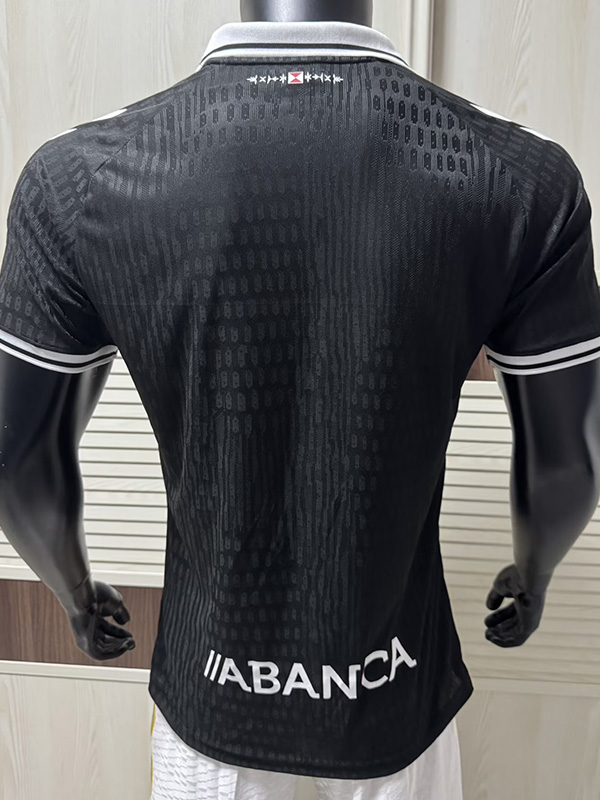 25-26 Celta 100th Anniversary Black Player Version Soccer Jersey