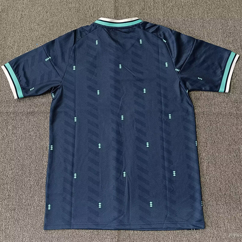 25-26 Germany Blue Black Fans Soccer Jersey