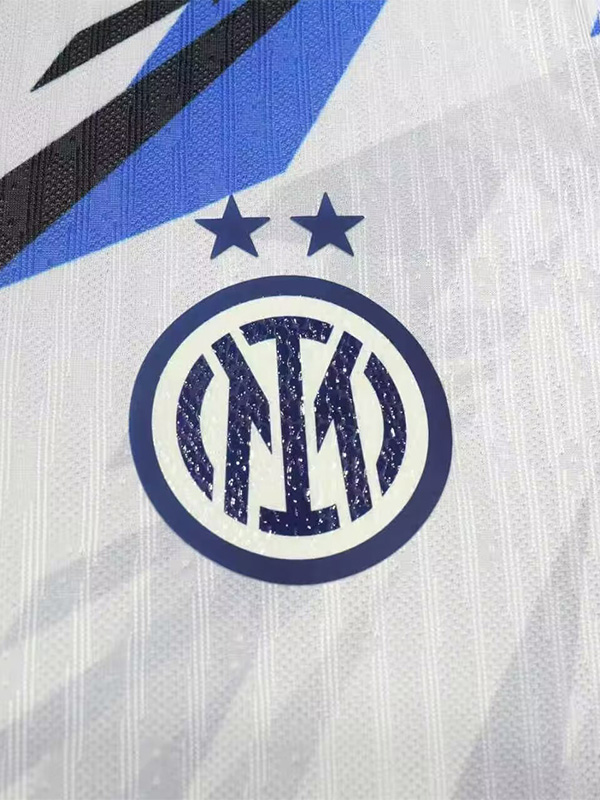 25-26 INT White Blue Special Edition Player Version Soccer Jersey (球员版)