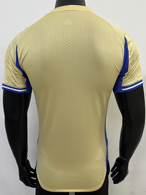 25-26 Marseille Earthy Yellow Player Version Soccer Jersey