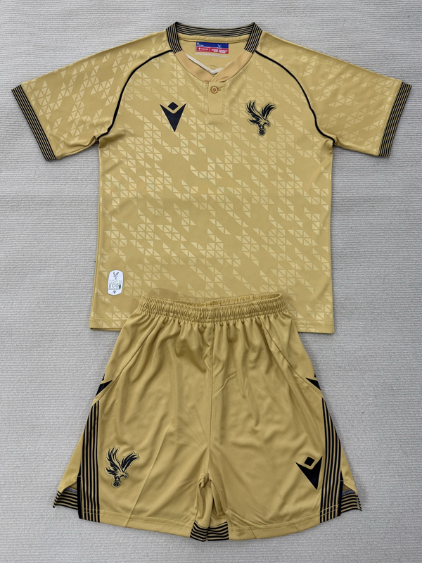 25-26 Crystal Palace Away Kids Soccer Jersey