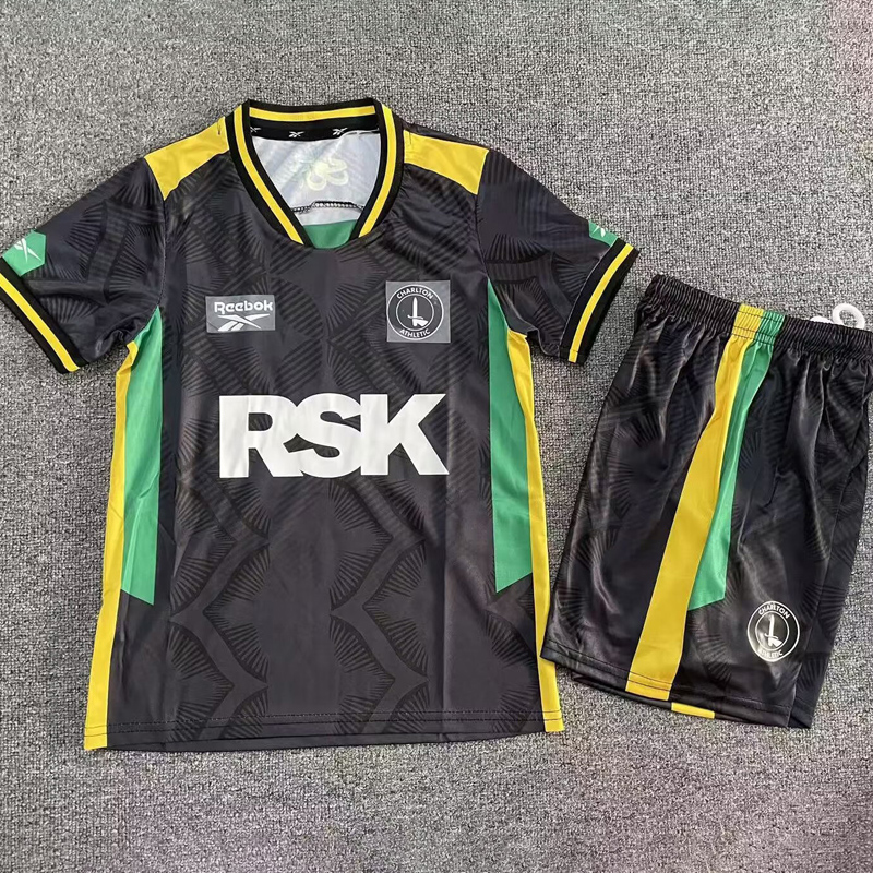 25-26 Charlton Athletic Third Kids Soccer Jersey