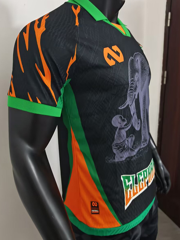25-26 Ivory Coast Black Special Edition Player Version Soccer Jersey