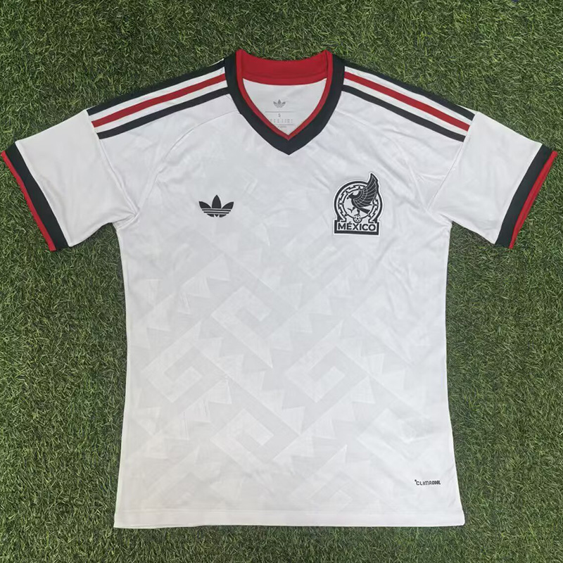 25-26 Mexico White Fans Soccer Jersey